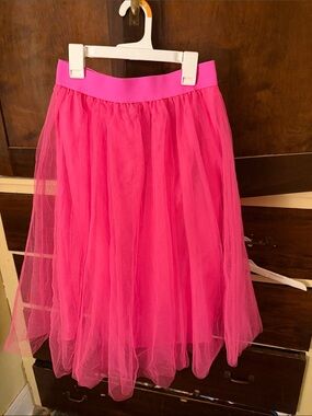 a new day Hot Pink Tulle Skirt